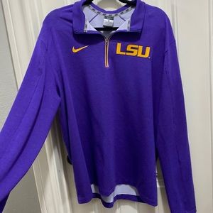 LSU Nike Dri-fit Mens XL Long sleeve shirt